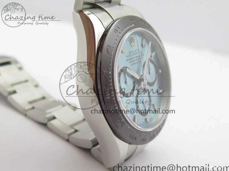 1218 Daytona 116506 Noob 1:1 Best Edition Ceramic Bezel Ice Blue Dial on SS Bracelet A Functional 2979